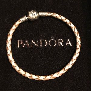 PANDORA genuine leather bracelet